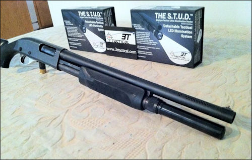 Remington 870 with Two Round Magazine Extension